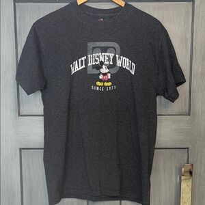 Disney Men's Dark Gray Walt Disney World T-Shirt size Medium